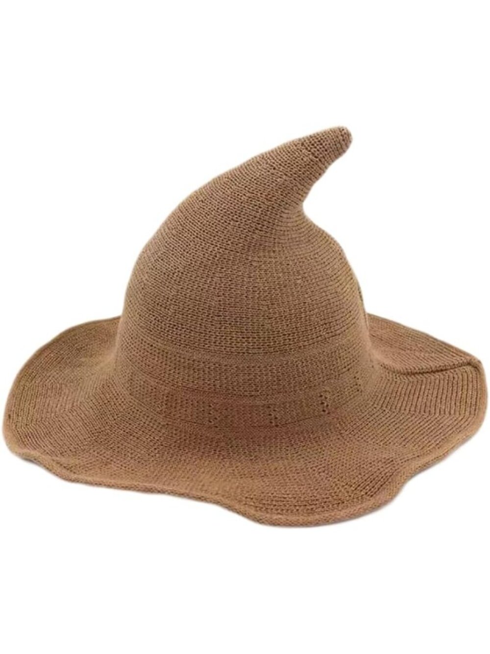 Unisex Khaki Halloween Masquerade Cosplay Costume Hat Wool Knitted Cap
